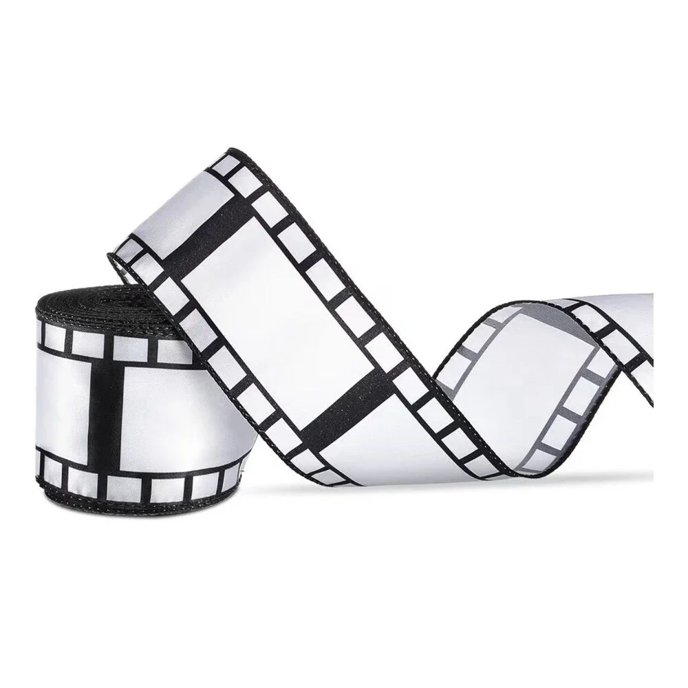 New, 1 Roll Filmstrip Wired Ribbon Filmstrip Tape Movie 2.5in 60 Ft